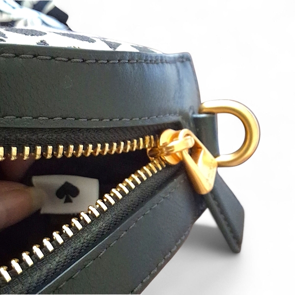 Kate Spade Black and Pink Floral Crossbody Bag - Picture 11 of 15